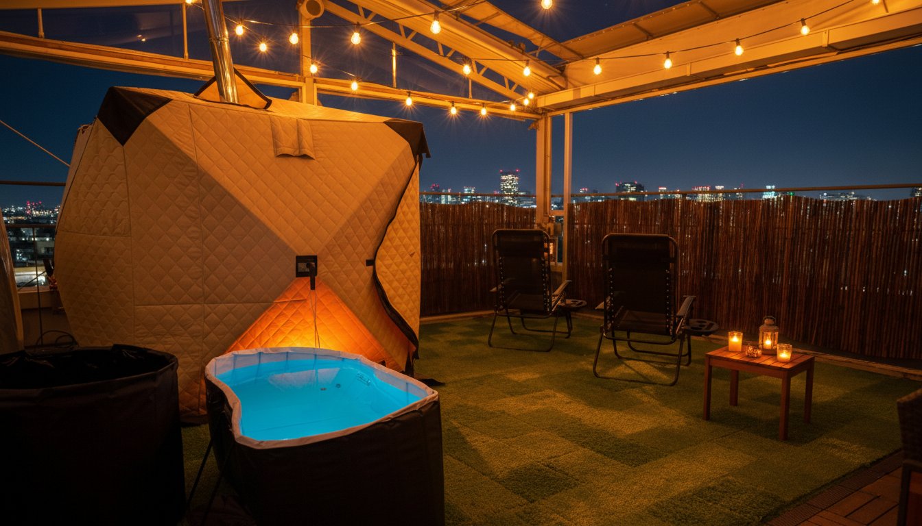 Ciel 夕暮れの屋上空間